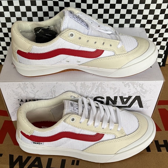 Vans Berle Sport Vtg White/Chili Pepper WMNS sneakers - Picture 2 of 16